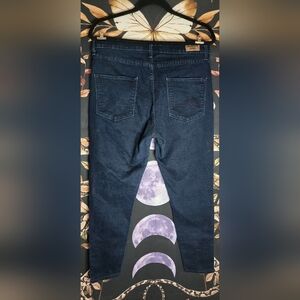 Levis Denizen Skinny Jeans With Ankle Zippers Sz 14